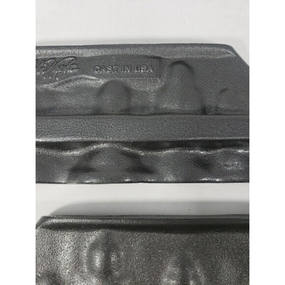 John Wright Christmas Candy Mold Cast Iron Bear Rocking Horse Snowman Soldier - Picture 15 of 16